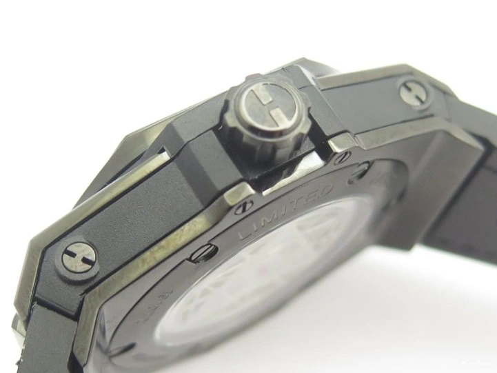 MIROTIME 0306 Supportive Portofino Automatic SS AF 1:1 Best Edition White Dial on Black Croco Leather Strap A 7184